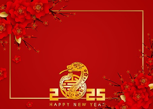 Czerwona kartka z wężem 2025 rok